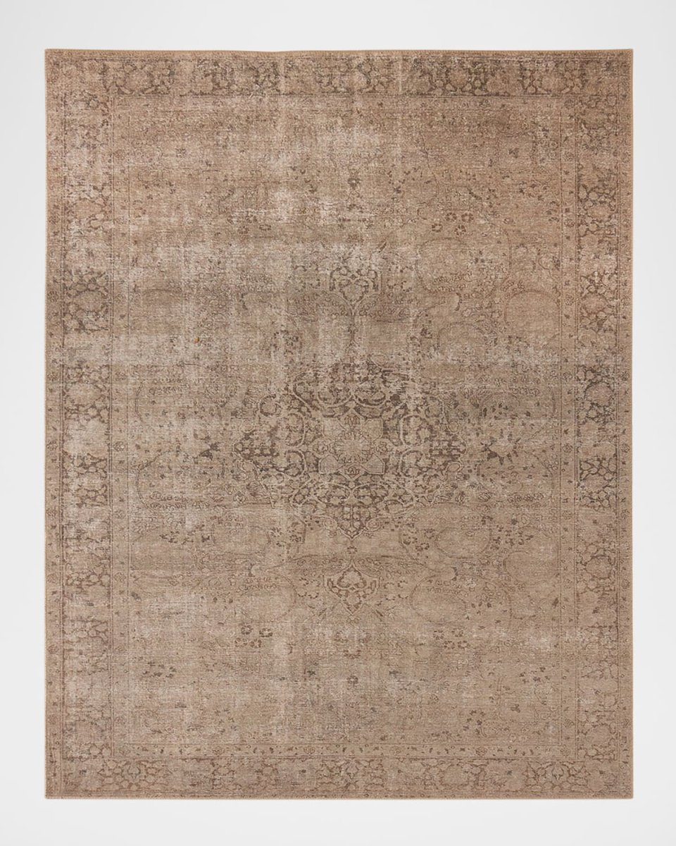 Morelli Natural Power-Loomed Rug, 5' x 8'